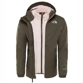 Jacket The North Face Girls Eliana Rain Triclimate 3 in 1 New Taupe Green