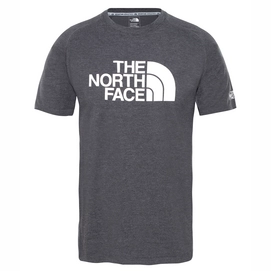 T-shirt The North Face Men Dark Grey Heather Wicker Graphic Crew TNF
