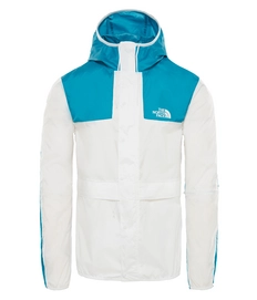 Jas The North Face Men Mountain 1985 Seasonal Celebration TNF White Crystal Teal