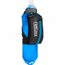 Waterfles CamelBak Nano Handheld Black Atomic Blue 0,5L