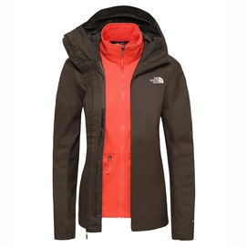Jacke The North Face Tanken Triclimate Jacket New Taupe Green Radiant Orange Damen