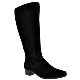 JJ Footwear Hamburg Wildleder Schwarz Wadengröße S