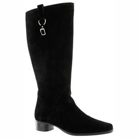 JJ Footwear Macon Black Suede Calf Size M/L