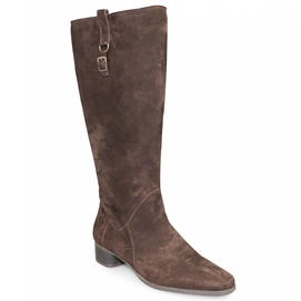 JJ Footwear Macon Espresso Wildleder Wadengröße M/L