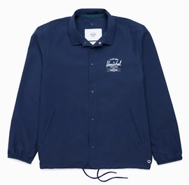 Veste Herschel Supply Co. Men's Voyage Coach Peacoat/Blanc Classic Logo