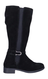 Women's Boots JJ Footwear Coalville Black Suède Calf size XXXL