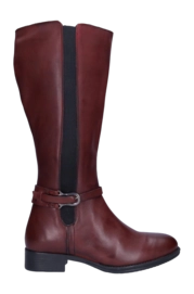 Stiefel JJ Footwear Coalville Bordo Leder XL Damen-Schuhgröße 36