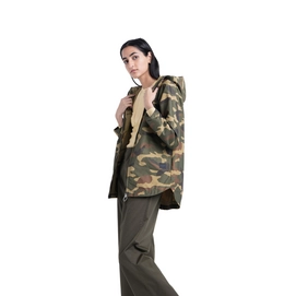 Jas Herschel Supply Co. Women's Hooded Jumper Woodland Camo