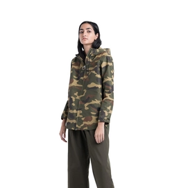 Jas Herschel Supply Co. Women's Hooded Jumper Woodland Camo
