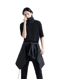 Nekwarmer Herschel Supply Co.  Guide Fleece Sherpa Neck Gaiter Unisex Black