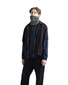 Nekwarmer Herschel Supply Co.  Guide Fleece Sherpa Neck Gaiter Unisex Dark Olive