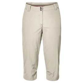 Korte Broek Jack Wolfskin Kalahari 3/4 Pants Women White Sand