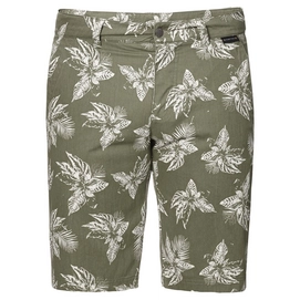 Korte Broek Jack Wolfskin Drake Tropical Shorts Khaki All Over