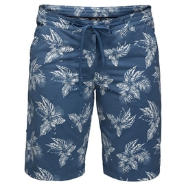 Kurze Hose Jack Wolfskin Pomona Tropical Shorts Ocean Wave All Over Damen