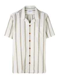 Shirt Libertine Libertine Men Cave Olive Jaquard