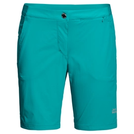 Trousers Jack Wolfskin Women Hilltop Trail Shorts Aquamarine