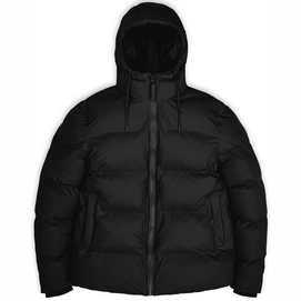 Jas Rains Unisex Puffer Jacket Black-XL