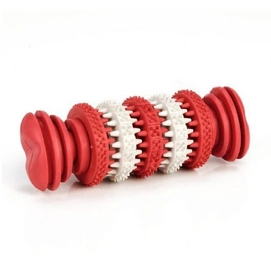 Hondenspeeltje Beeztees Dental Care Kluif Rood WIt