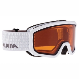 Skibrille Alpina Scarabeo Jr. DH White
