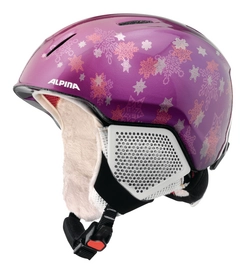 Skihelm Alpina Carat LX Purple-Star