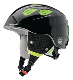 Skihelm Alpina Grap 2.0 Kids Black-Neon-Yellow