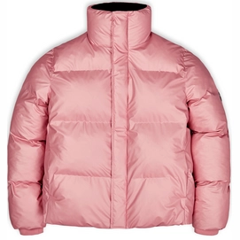 Jas Rains Unisex Boxy Puffer Jacket Pink Sky