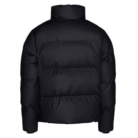 Winkelier Notitie token Jas RAINS Boxy Puffer Jacket Black | Regenlaarsexpert