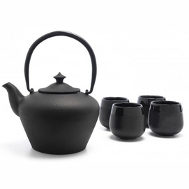 Teapot Set Bredemeijer Chengdu Black 1 L (6 pc)