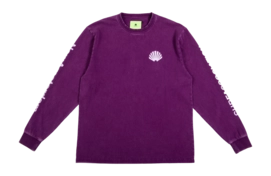Pull Manches Longues New Amsterdam Surf Association Homme Logo Purple