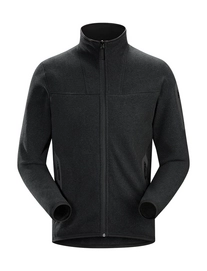 Fleecejacke Arc'teryx Covert Cardigan Black Heather Herren