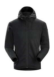 Fleecejacke Arc'teryx Covert Hoody Black Heather Herren