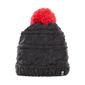 Beanie The North Face Women Triple Cable Beanie TNF Dark Grey Heather Tea Berry Pink