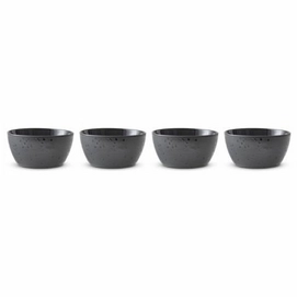Bowl Bitz Black Black 12 x 6 cm (4-pieces)