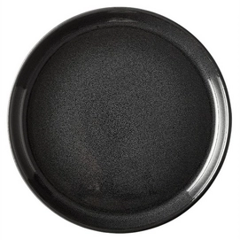 Steinguttellern Bitz Gastro Black Black 21 cm (6-Stück)