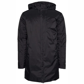 Jas Rains Unisex Padded Nylon Coat Black-XS
