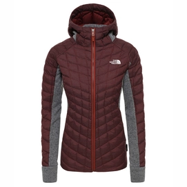 Jas The North Face Women Thermoball Hybrid GI Hoody Sequoiard TNF Medium Grey Heather