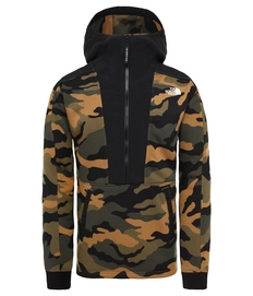 Hoodie The North Face Men Graphic Burnt Olive Greenwoods Camo Print