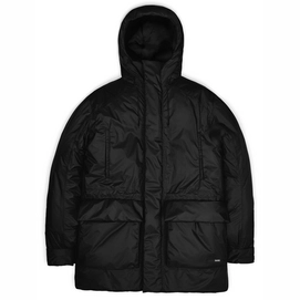 Jacket Rains Unisex Alpine Nylon Parka Black