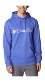 Pull Columbia Homme CSC Basic Logo II Hoodie Purple Lotus