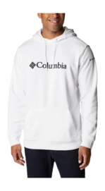 Pull Columbia Homme CSC Basic Logo II Hoodie Blanc CSC Bran