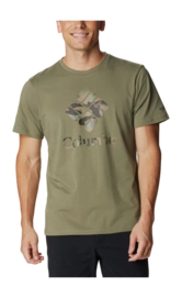 T-Shirt Columbia Men Rapid Ridge Graphic Tee Stone Green CS '23