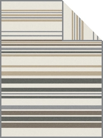 Plaid Ibena Jacquard Tanta Beige