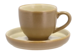 Tasse à Expresso Bitz Wood Sand 7 cl (6 Pièces)