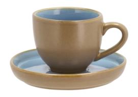 Tasse à Expresso Bitz Wood Ocean 7 cl (6 Pièces)