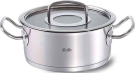 Kookpan Fissler Original Profi Collection Laag Met Glasdeksel 24 cm