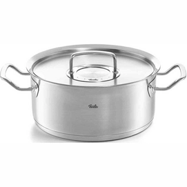 Cooking pan Fissler Pure-Profi Collection low with RVS Lid 24 cm