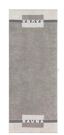 Badlaken Cawö Sauna Graphite (80 x 200 cm)