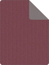 Plaid s.Oliver Jacquard Bordeaux