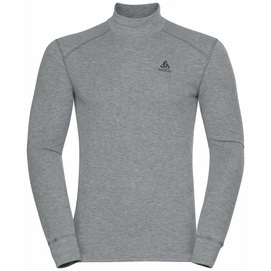 Ondershirt Odlo Men BL Top Turtle Neck LS Active Warm Eco Grey Melange