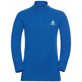 Unterhemd Odlo BL Top Turtle Neck LS Half Zip Active Nautical Blue Kinder